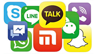 Övervaka SMS och sociala chattmeddelanden